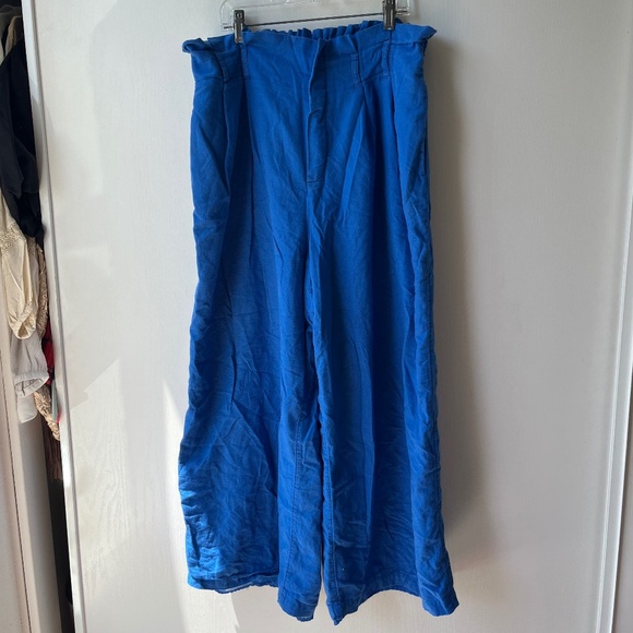 Royal Blue Cloth Pants, American Eagle, Size L - Picture 1 of 5